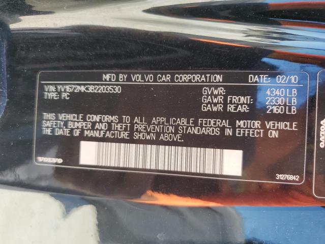 Photo 12 VIN: YV1672MK3B2203530 - VOLVO C30 