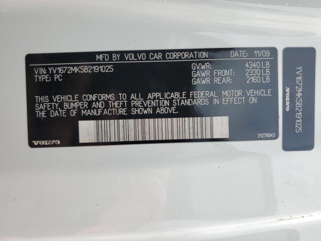 Photo 11 VIN: YV1672MK5B2191025 - VOLVO C30 