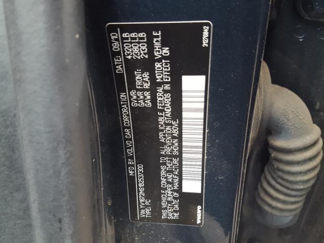 Photo 9 VIN: YV1672MS1B2537300 - VOLVO S40 T5 