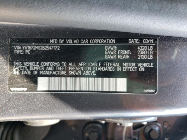 Photo 9 VIN: YV1672MS2B2547172 - VOLVO S40 T5 