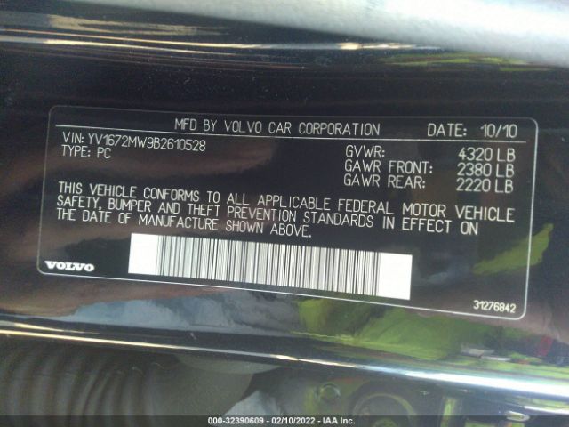 Photo 8 VIN: YV1672MW9B2610528 - VOLVO V50 