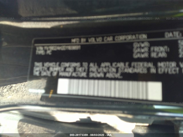 Photo 8 VIN: YV1902AH2D1169891 - VOLVO S80 