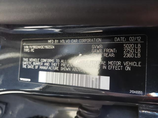 Photo 9 VIN: YV1902AH3C1160504 - VOLVO S80 T6 