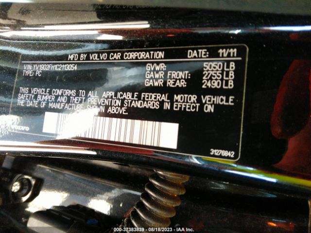 Photo 8 VIN: YV1902FH1C2113054 - VOLVO S60 