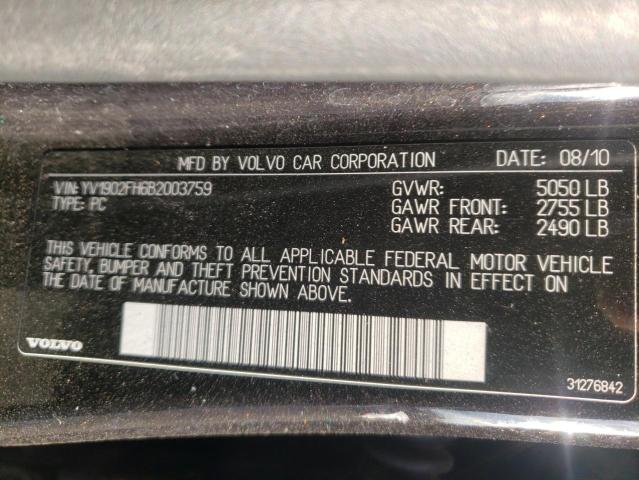 Photo 9 VIN: YV1902FH6B2003759 - VOLVO S60 T6 