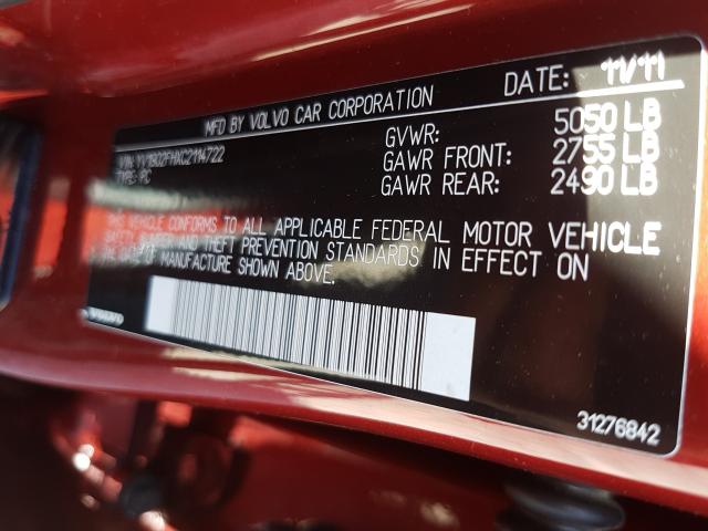 Photo 9 VIN: YV1902FHXC2114722 - VOLVO S60 T6 