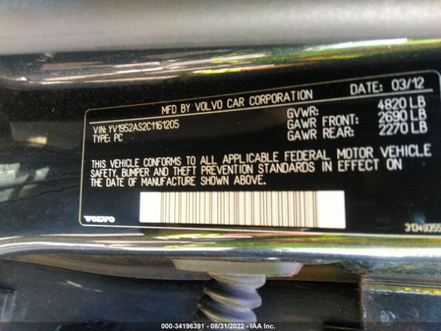 Photo 8 VIN: YV1952AS2C1161205 - VOLVO S80 