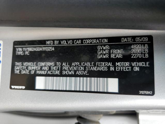 Photo 11 VIN: YV1982AS0A1113254 - VOLVO S80 