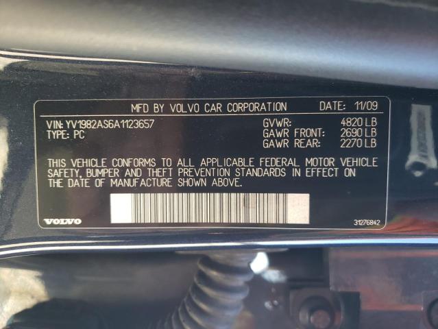 Photo 11 VIN: YV1982AS6A1123657 - VOLVO S80 3.2 