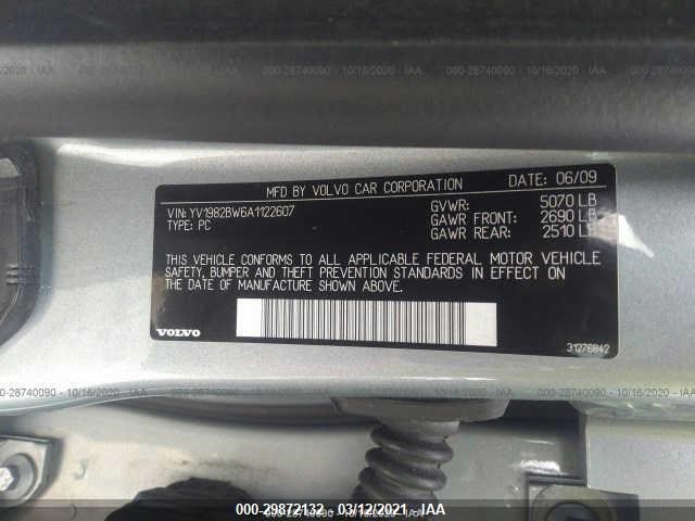 Photo 8 VIN: YV1982BW6A1122607 - VOLVO V70 