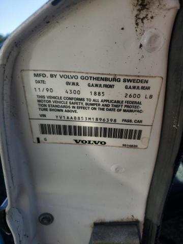 Photo 11 VIN: YV1AA8853M1896398 - VOLVO 240 BASE 