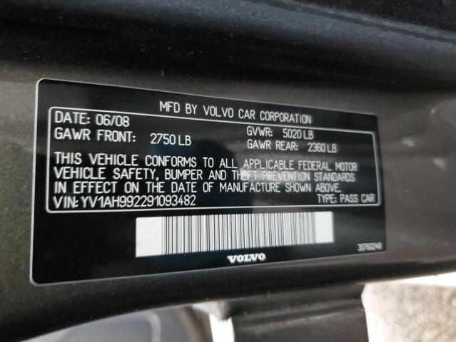 Photo 11 VIN: YV1AH992291093482 - VOLVO S80 