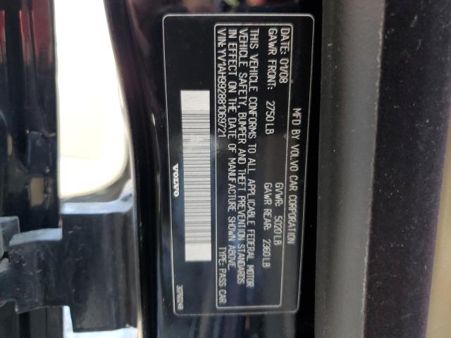 Photo 11 VIN: YV1AH992881069721 - VOLVO S80 