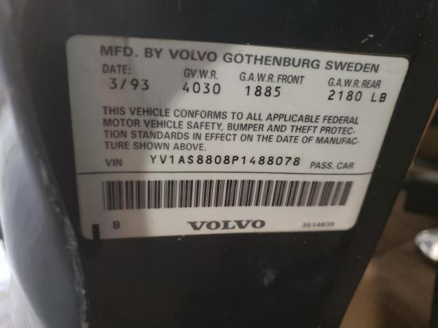 Photo 9 VIN: YV1AS8808P1488078 - VOLVO 240 