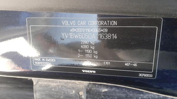 Photo 1 VIN: YV1BW6050A1163814 - VOLVO V70 