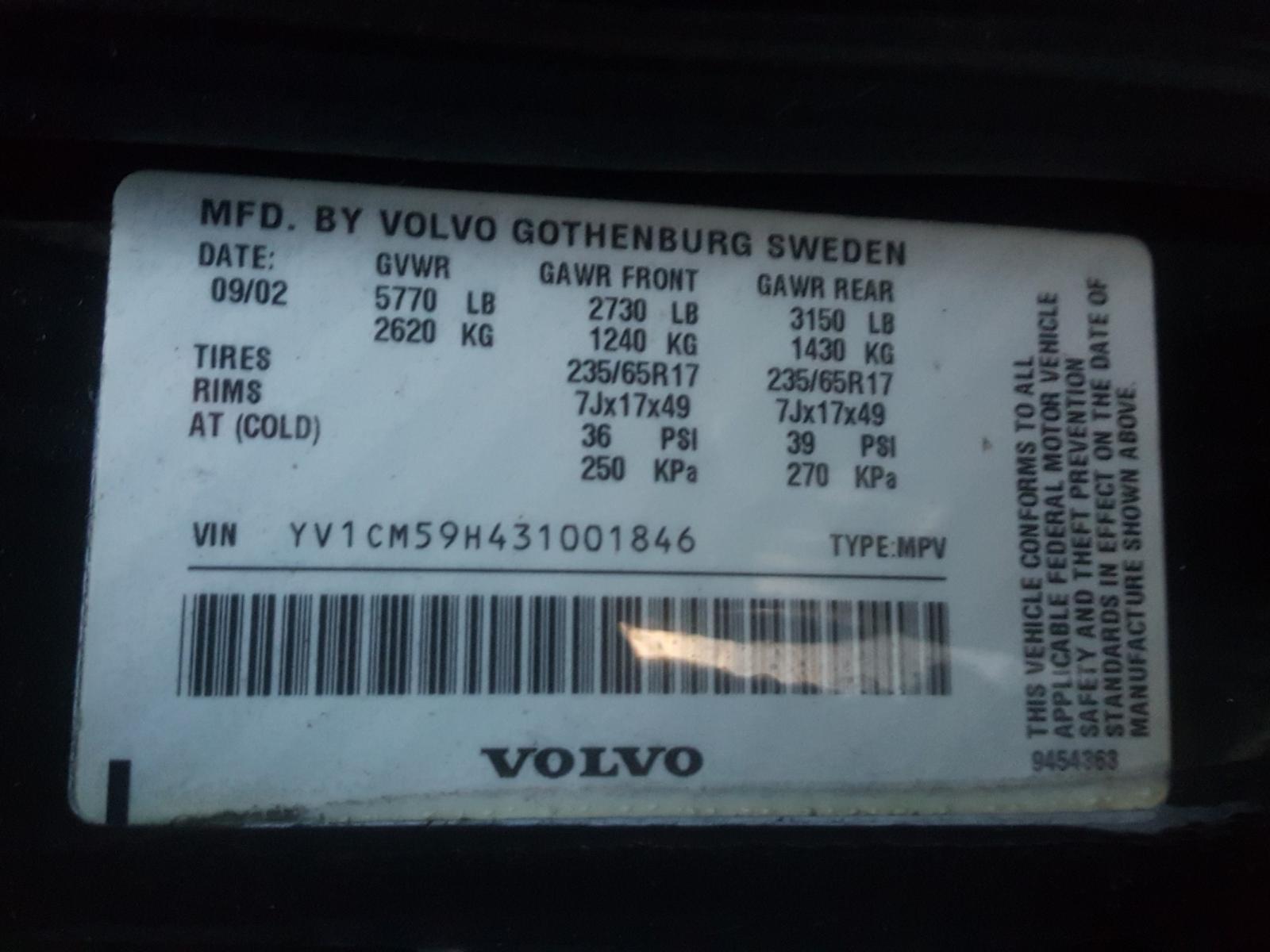 Photo 9 VIN: YV1CM59H431001846 - VOLVO XC90 