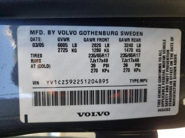 Photo 9 VIN: YV1CZ592251204895 - VOLVO XC90 