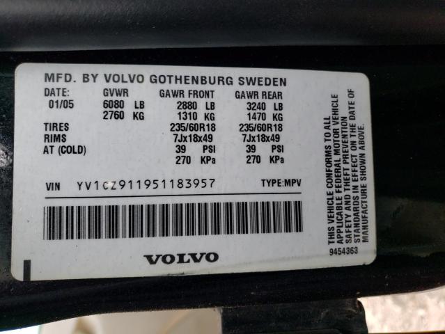 Photo 12 VIN: YV1CZ911951183957 - VOLVO XC90 