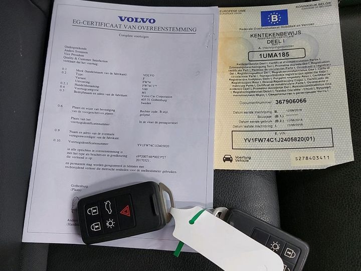 Photo 3 VIN: YV1FW74C1J2405820 - VOLVO V60 