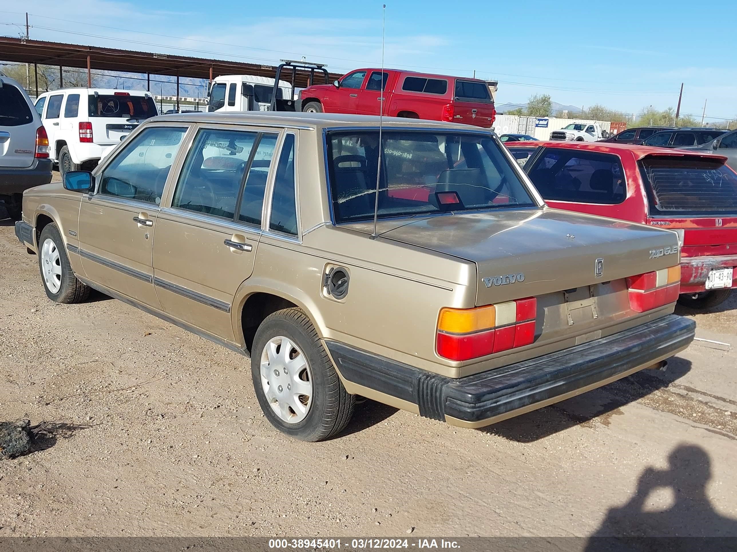 Photo 2 VIN: YV1FX8840J1288958 - VOLVO 740 