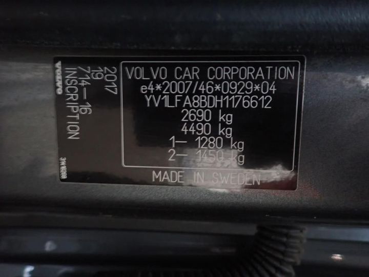 Photo 10 VIN: YV1LFA8BDH1176612 - VOLVO XC90 