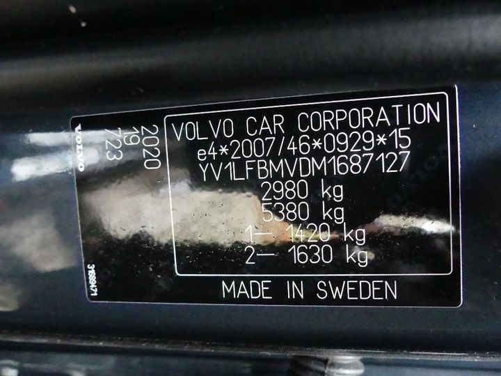 Photo 13 VIN: YV1LFBMVDM1687127 - VOLVO XC90 