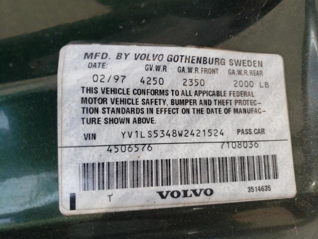 Photo 11 VIN: YV1LS5348W2421524 - VOLVO S70 T5 TUR 