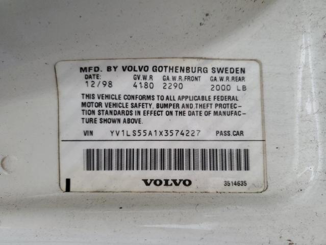 Photo 11 VIN: YV1LS55A1X3574227 - VOLVO S70 