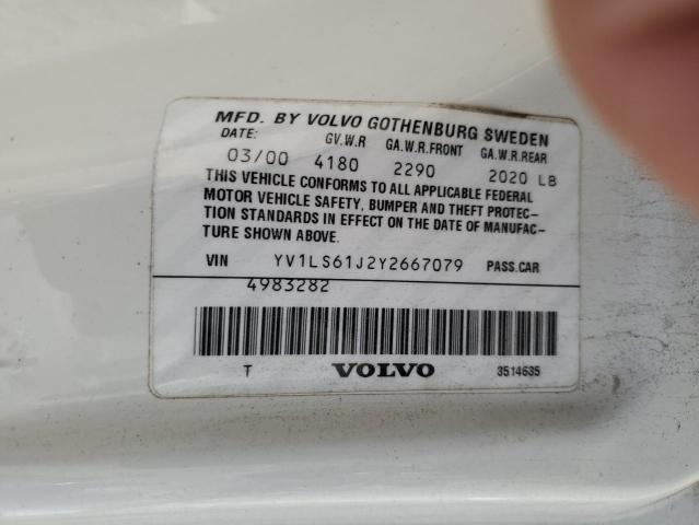 Photo 12 VIN: YV1LS61J2Y2667079 - VOLVO S70 BASE 