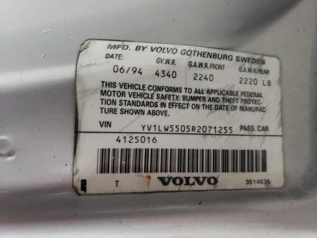 Photo 11 VIN: YV1LW5505R2071255 - VOLVO 850 