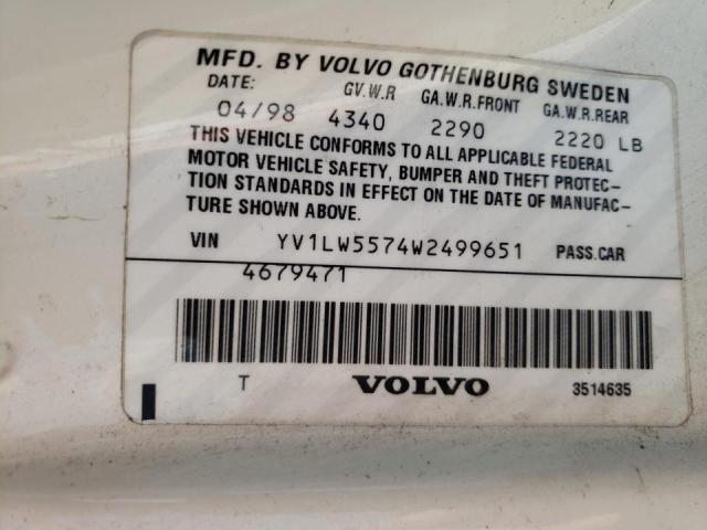 Photo 9 VIN: YV1LW5574W2499651 - VOLVO V70 