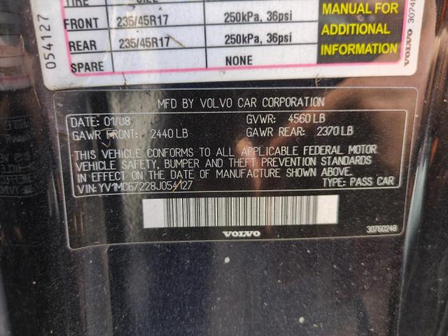 Photo 11 VIN: YV1MC67228J054127 - VOLVO C70 T5 