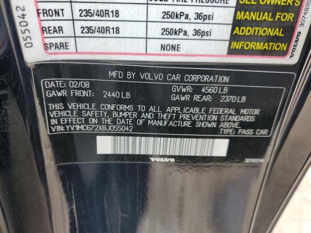 Photo 11 VIN: YV1MC672X8J055042 - VOLVO C70 