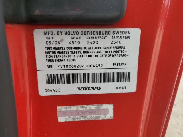 Photo 11 VIN: YV1MC68206J004452 - VOLVO C70 T5 