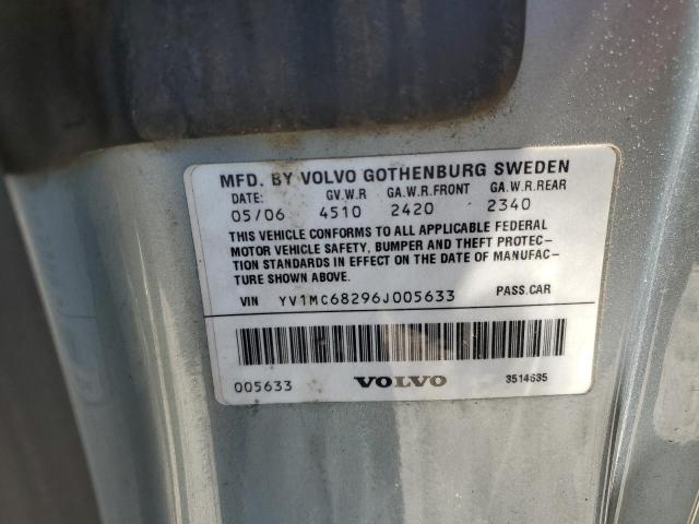 Photo 11 VIN: YV1MC68296J005633 - VOLVO C70 