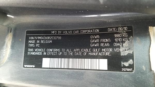 Photo 1 VIN: YV1MS4349B2532799 - VOLVO S40 