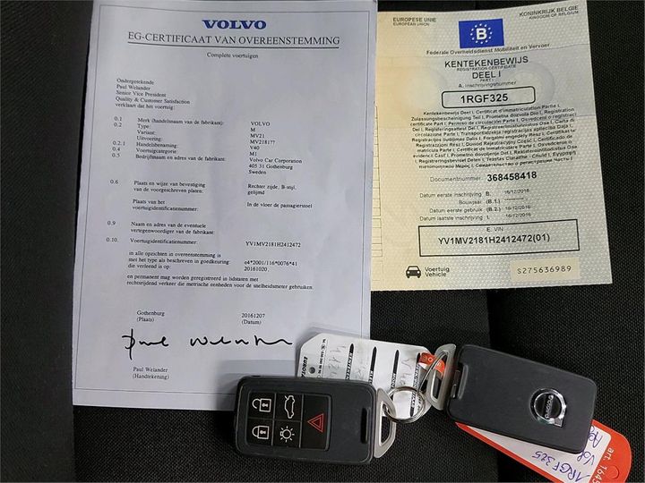 Photo 4 VIN: YV1MV2181H2412472 - VOLVO V40 