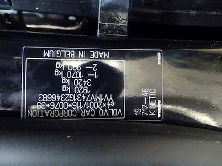 Photo 12 VIN: YV1MV7431G2346683 - VOLVO V40 DIESEL - 2016 