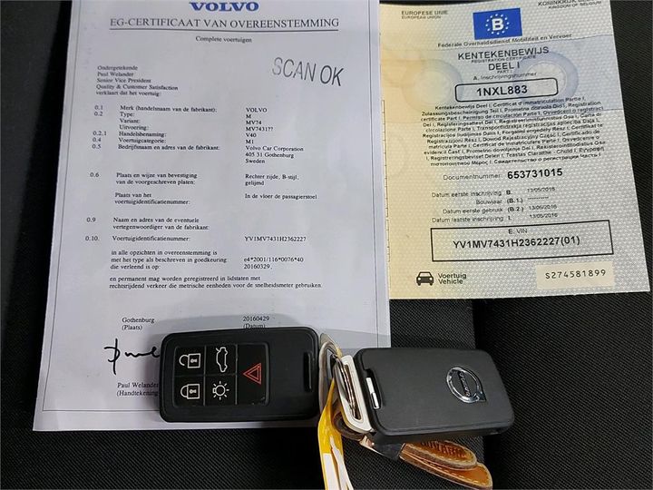 Photo 4 VIN: YV1MV7431H2362227 - VOLVO V40 