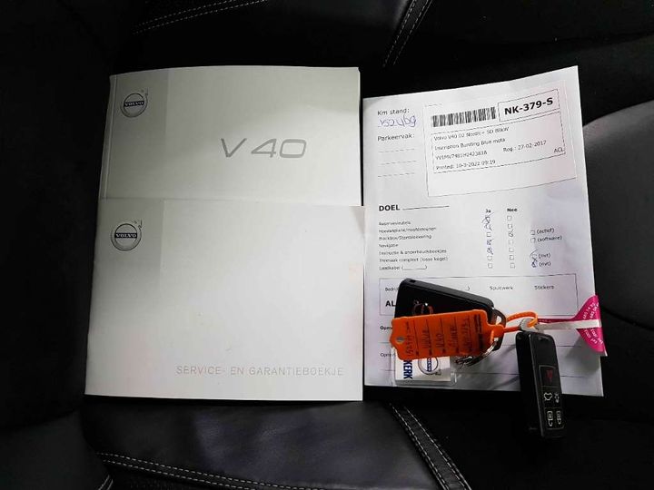 Photo 20 VIN: YV1MV7481H2423818 - VOLVO V40 