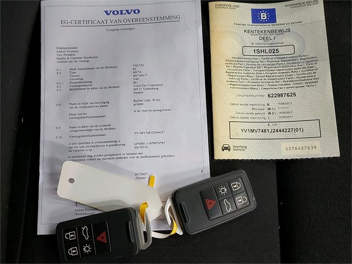 Photo 4 VIN: YV1MV7481J2444227 - VOLVO V40 