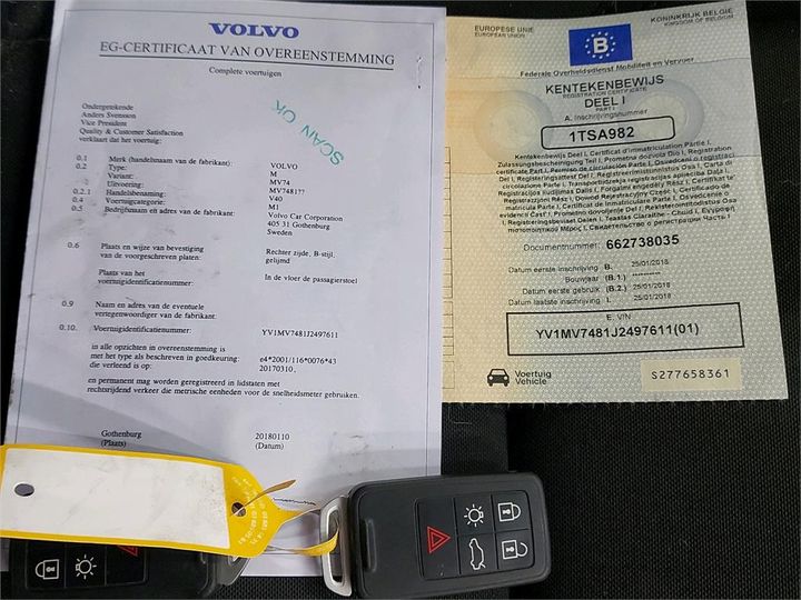 Photo 4 VIN: YV1MV7481J2497611 - VOLVO V40 