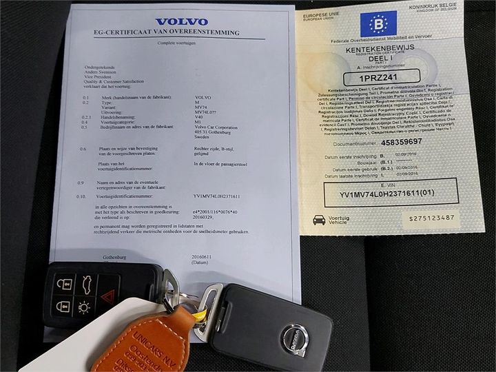 Photo 4 VIN: YV1MV74L0H2371611 - VOLVO V40 