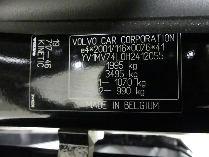 Photo 3 VIN: YV1MV74L0H2412055 - VOLVO V40 - 2016 