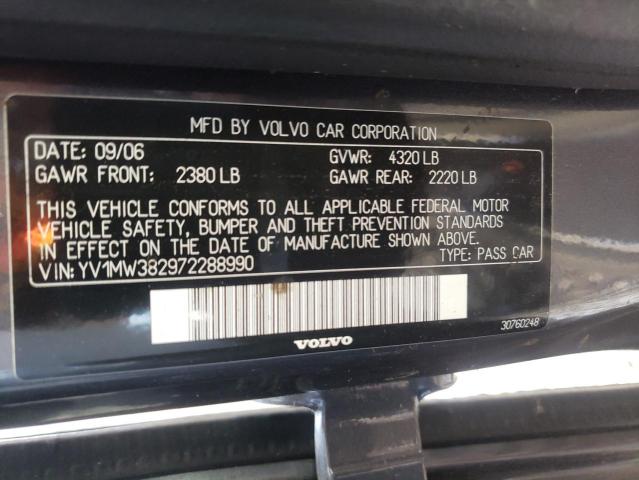 Photo 12 VIN: YV1MW382972288990 - VOLVO V50 