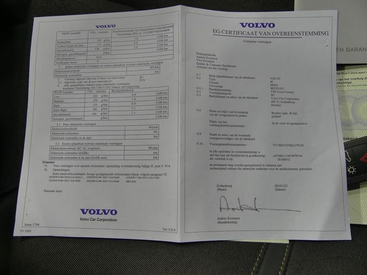 Photo 14 VIN: YV1MZ32V0K2179128 - VOLVO V40 CROSS COUNT 