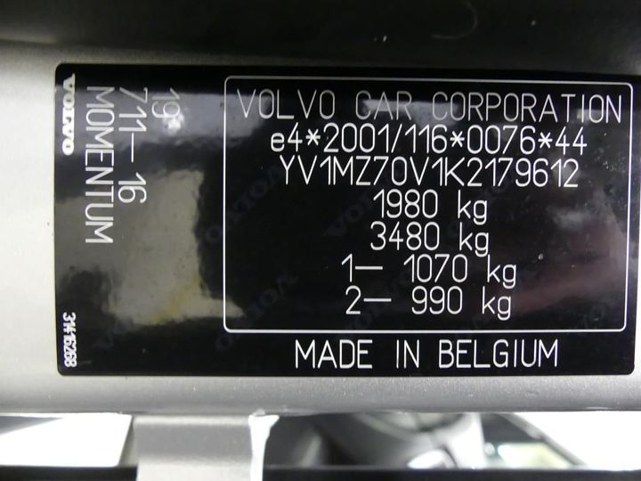 Photo 3 VIN: YV1MZ70V1K2179612 - VOLVO V40 CROSS COUNT 