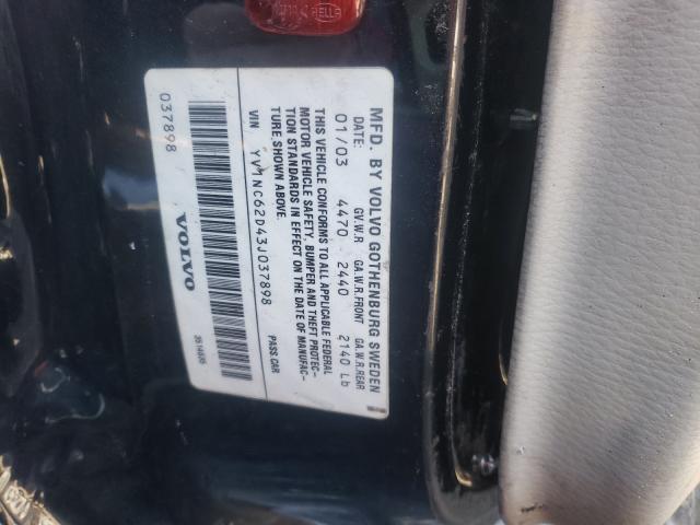 Photo 9 VIN: YV1NC62D43J037898 - VOLVO C70 HPT 