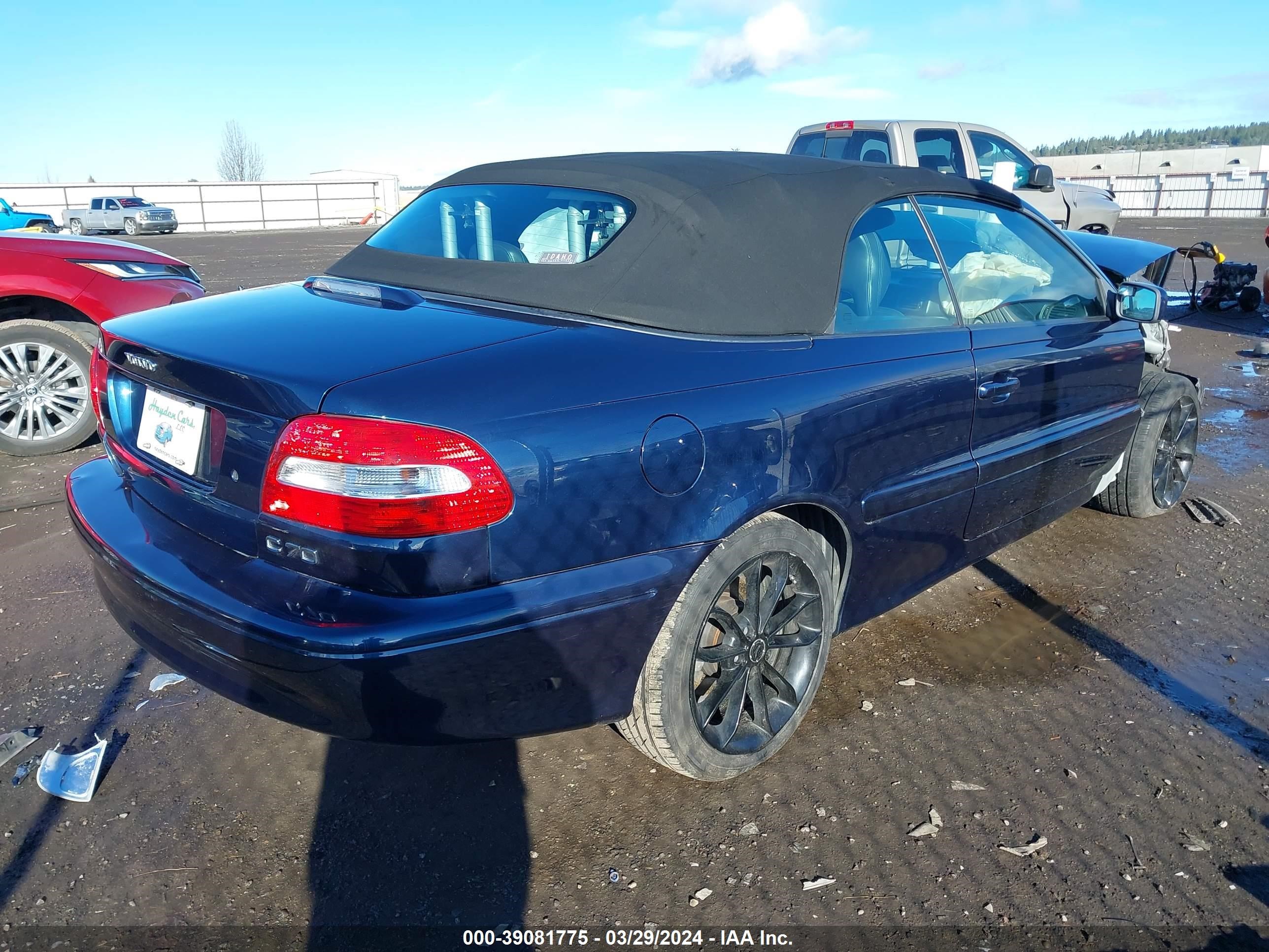 Photo 3 VIN: YV1NC62D84J044998 - VOLVO C70 