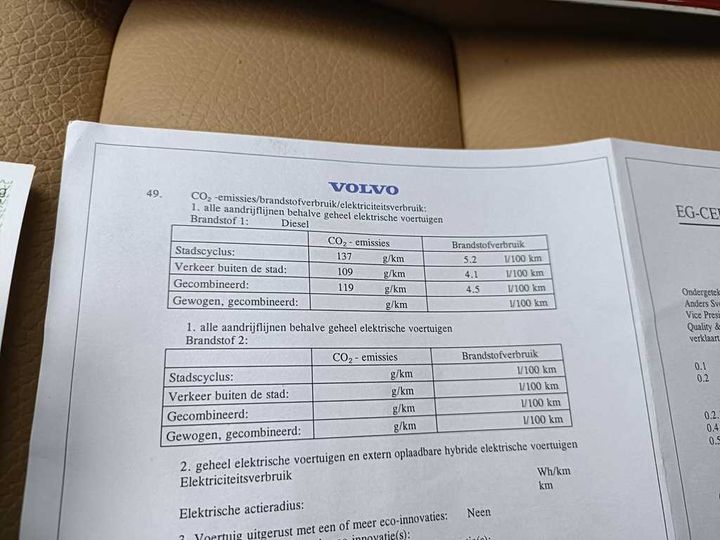 Photo 12 VIN: YV1PW79B0J1038381 - VOLVO V90 &#3916 